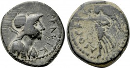 CILICIA. Seleukeia. Ae (2nd-1st centuries BC). Dioskouros, magistrate.