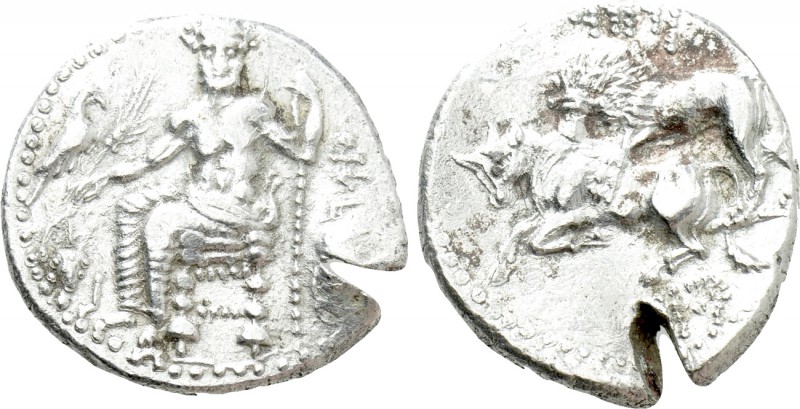 CILICIA. Tarsos. Mazaios (Satrap of Cilicia, 361/0-334/3 BC). Stater. 

Obv: B...