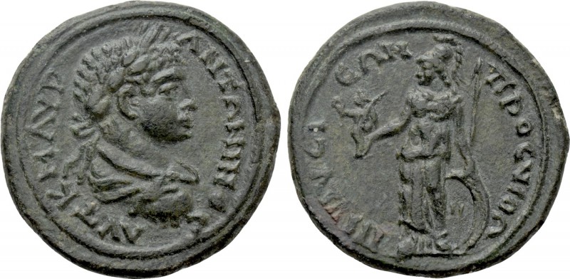 BITHYNIA. Prusias ad Hypium. Caracalla (198-217). Ae. 

Obv: AVT K M AVP ANTΩN...