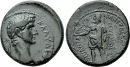 PHRYGIA. Aezanis. Claudius (41-54). Ae. Antiochos Metrogenes, magistrate.