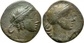 LYCIAN LEAGUE. Tlos. Ae (Circa late 1st century BC).