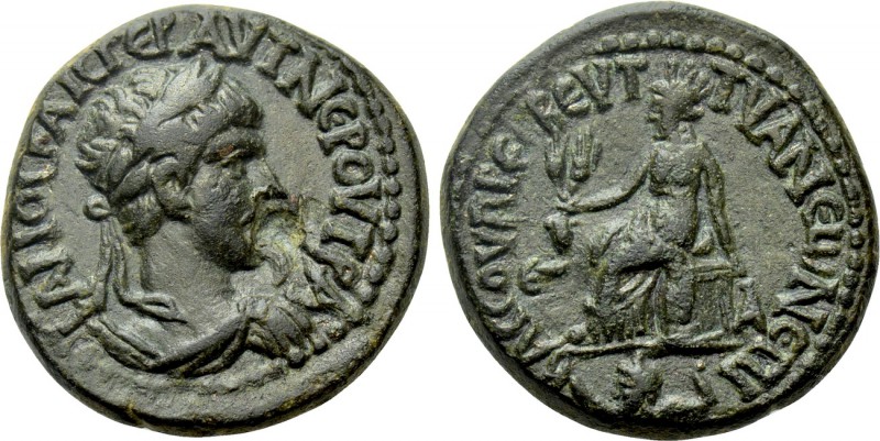 CAPPADOCIA. Tyana. Trajan (98-117). Ae. T. Pomponius Bassus, presbeutes. Dated y...