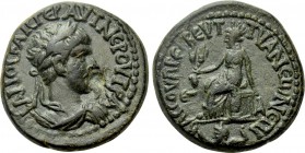 CAPPADOCIA. Tyana. Trajan (98-117). Ae. T. Pomponius Bassus, presbeutes. Dated year 1 (98).