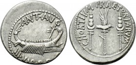 MARK ANTONY. Denarius (32-31 BC). Patrae(?). Legionary issue.