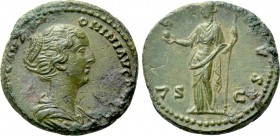 FAUSTINA II (Augusta, 147-175). As. Rome.