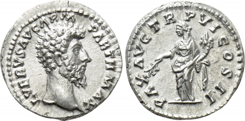 LUCIUS VERUS (161-169). Denarius. Rome. 

Obv: L VERVS AVG ARM PARTH MAX. 
Ba...