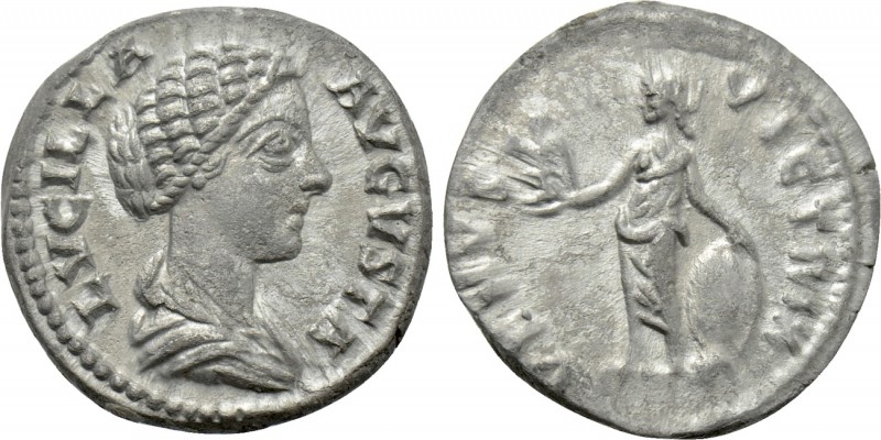 LUCILLA (Augusta, 164-182). Denarius. Rome. 

Obv: LVCILLA AVGVSTA. 
Draped b...
