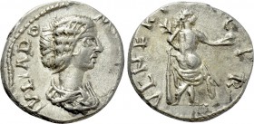 JULIA DOMNA (Augusta, 193-217). Denarius. Emesa.