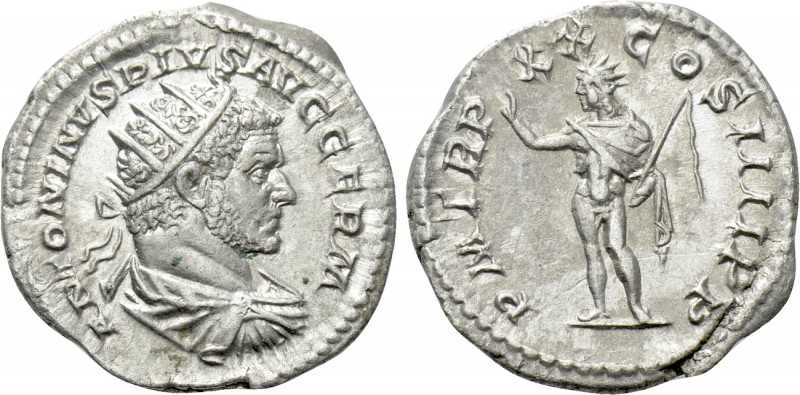CARACALLA (198-217). Antoninianus. Rome. 

Obv: ANTONINVS PIVS AVG GERM. 
Rad...