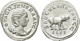 OTACILIA SEVERA (Augusta 244-249). Antoninianus. Rome. Saecular Games/1000th Anniversary of Rome issue.