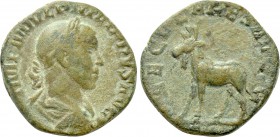 PHILIP II (247-249). Sestertius. Rome. Saecular Games/1000th Anniversary of Rome issue.