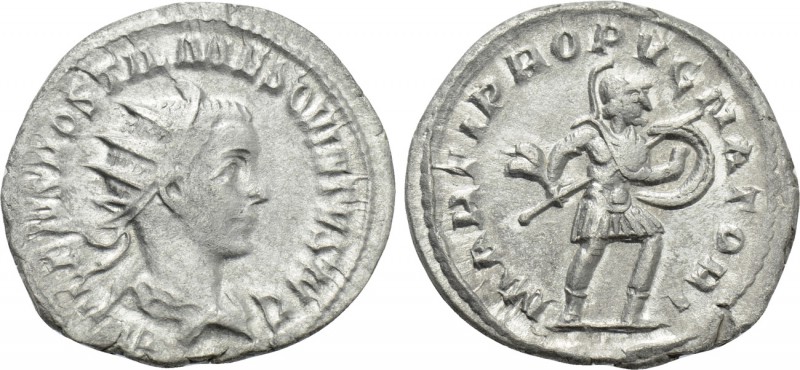 HOSTILIAN (Caesar, 250-251). Antoninianus. Rome. 

Obv: C VALENS HOSTIL MES QV...