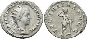 HOSTILIAN (251). Antoninianus. Rome.