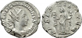 VALERIAN I (253-260). Antoninianus. Rome.