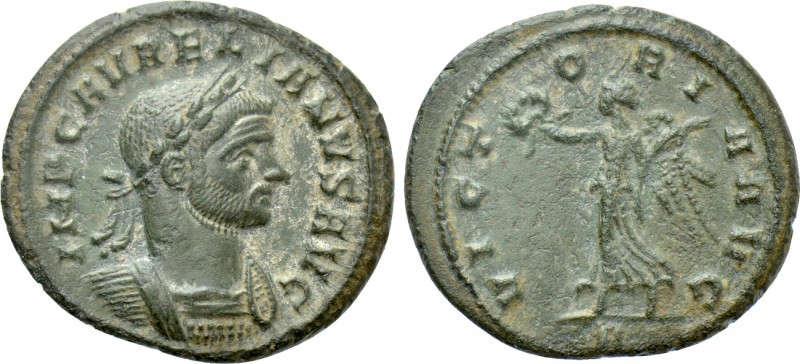 AURELIAN (270-275). Denarius. Rome. 

Obv: IMP C AVRELIANVS AVG. 
Laureate an...