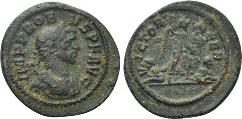 PROBUS (276-282). Ae Denarius. Rome.

Obv: IMP PROBVS P F AVG.
Laureate and c...