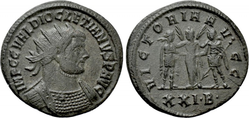 DIOCLETIAN (284-305). Antoninianus. Siscia. 

Obv: IMP C C VAL DIOCLETIANVS P ...