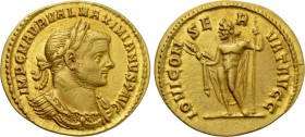 MAXIMIANUS HERCULIUS (First reign, 286-305). GOLD Aureus. Rome.