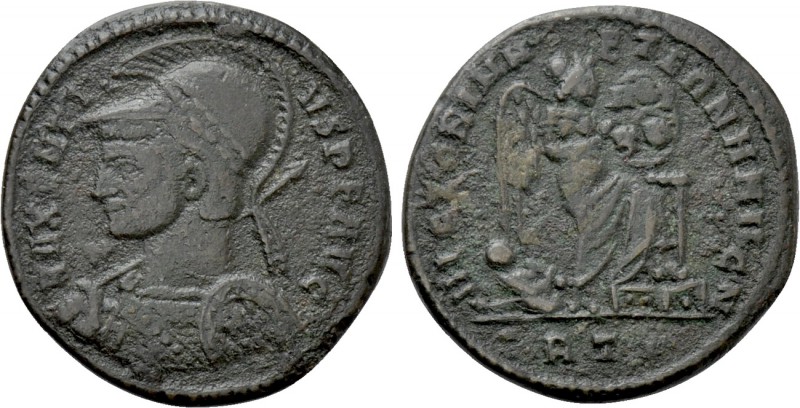 MAXENTIUS (307-312). Half Follis. Rome. 

Obv: MAXENTIVS P F AVG. 
Laureate, ...