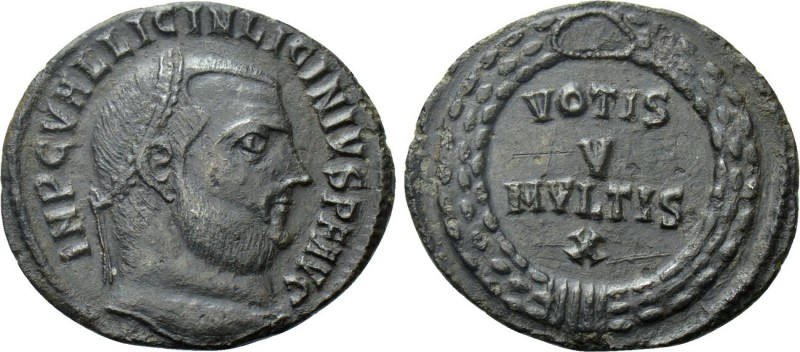 LICINIUS I (308-324). Follis. Antioch. 

Obv: IMP C VAL LICIN LICINIVS P F AVG...