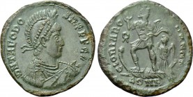 THEODOSIUS I (379-395). Ae. Constantinople.