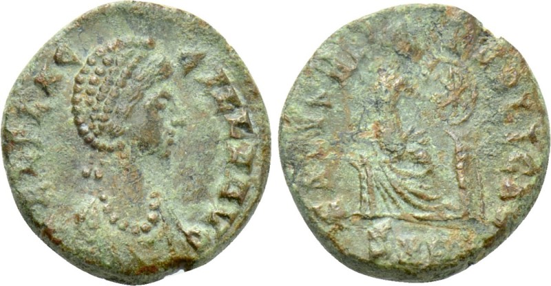 AELIA FLACCILLA (Augusta, 379-386/8). Ae. Heraclea. 

Obv: AEL FLACCILLA AVG. ...
