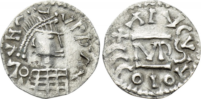 GEPIDS. Uncertain (6th century). 1/2 Siliqua. Sirmium. 

Obv: Diademed and cui...