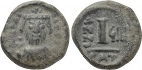 HERACLIUS (610-641). Decanummium. Catania. Dated RY 9 (618/9).