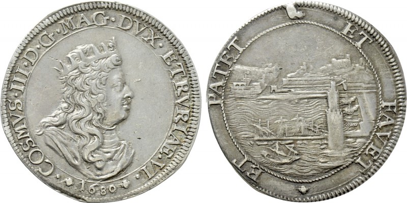 ITALY. Tuscany. Cosimo III de'Medici (1670-1723). Tollero (1680). Leghorn (Livor...