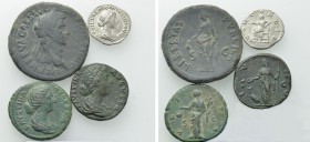 4 Coins of the Nervan-Antoninian Dynasty.
