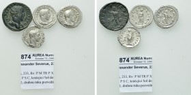 4 Coins of Severus Alexander.