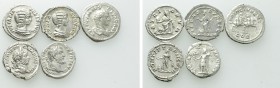 5 Coins of the Severeans.