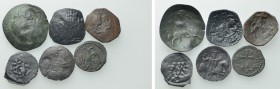 6 Bulgarian Medieval Coins.