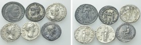 6 Roman Coins.