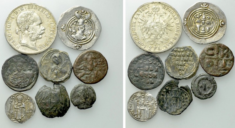 8 Coins. 

Obv: .
Rev: .

. 

Condition: See picture.

Weight: g.
 Dia...