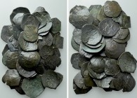 Circa 50 Late Byzantine Coins.