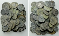 Circa 50 Roman Coins.