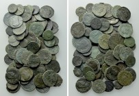 Circa 85 Mostly Late Roman Coins.