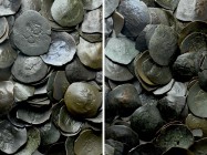 Circa 100 Late Byzantine Coins.