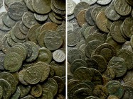 Circa 140 Late Roman Coins.