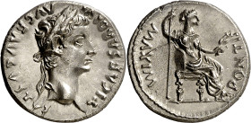 (después 16 d.C.). Tiberio. Denario. (Spink 1763) (S. 16a) (RIC. 30). Bella. 3,72 g. EBC+.

(after 16 A.D.). Tiberius. Denarius. (Spink 1763) (S. 16...