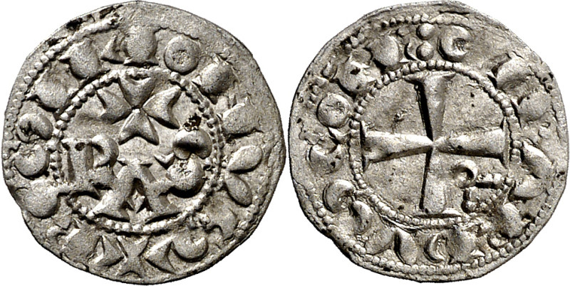 Comtat del Rosselló. Gerard II (1164-1172). Perpinyà. Òbol. (Cru.V.S. 116) (Bala...