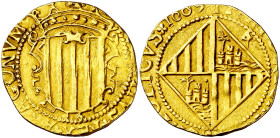 1607. Felipe III. Mallorca. 4 escudos. (AC. 1092, mismo ejemplar) (Cru.C.G. 4349a) (En la Colección Caballero de las Yndias, una pieza similar pero pe...