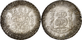 1757. Fernando VI. México. MM. 8 reales. (AC. 493). Columnario. Bella. Brillo original. Rara así. 26,78 g. EBC.

1757. Fernando VI. Mexico. MM. 8 re...