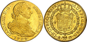 1782. Carlos III. Madrid. PJ. 4 escudos. (AC. 1786). Bella. Brillo original. Rara así. 13,46 g. EBC+.

1782. Carlos III. Madrid. PJ. 4 escudos. (AC....