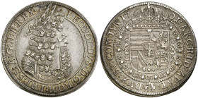 Austria. 1701. Leopoldo I. Hall. 1 taler. (KM. 644.4) (Dav. 1003). Bella. Ex Áureo & Calicó 28/05/2014, nº 3136. AG. 28,76 g. EBC.

Austria. 1701. L...