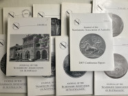 AA.VV. Journal of The Numismatic Association of Australia Lotto di 10 Riviste. “Journal of The Numismatic Association of Australia” . Volume 1, 1985 –...
