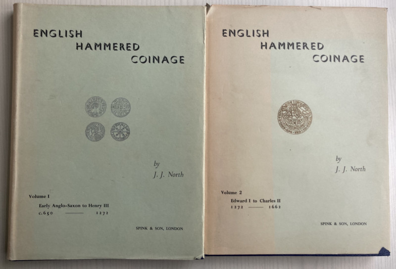 North, J J English Hammered Coinage. 2 Volumi. Vol. Early Anglo-Saxon To Henry I...