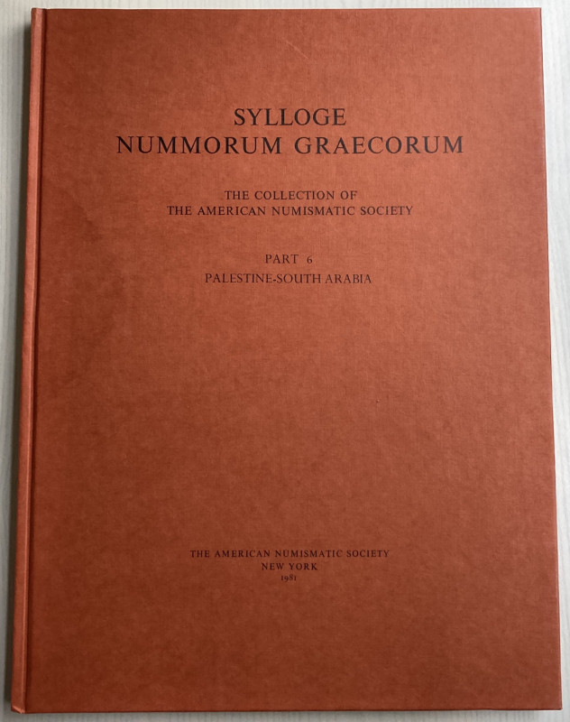 Sylloge Nummorum Graecorum The Collection of The American Numismatic Society. Pa...