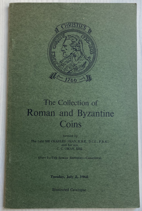 Christie's. The collection of Roman and Byzantine Coins, formed by the late Sir....